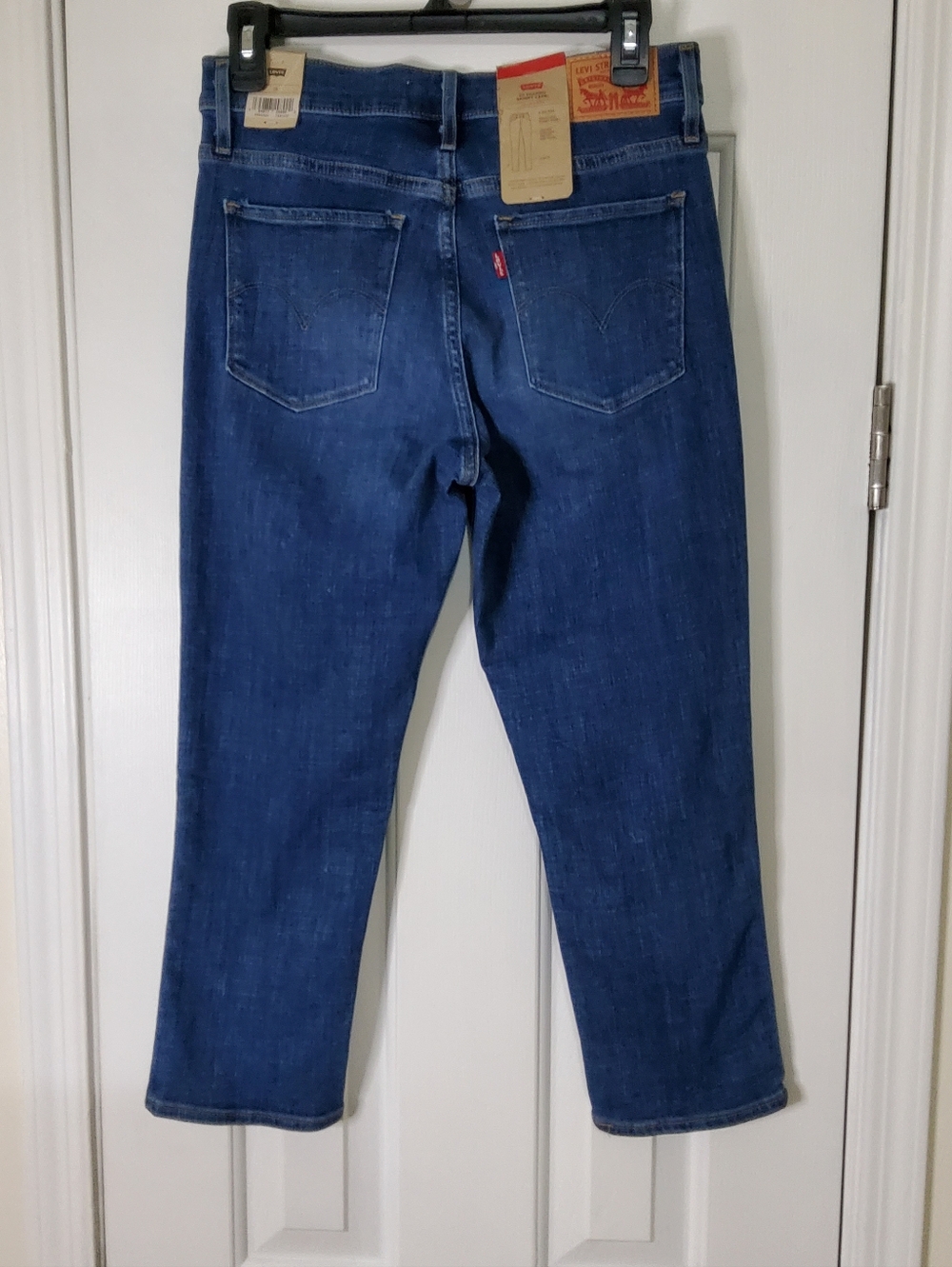 Levi's Womens 311 Shaping Capri Demin Jeans Medium Wash Size 28 - Picture 7 of 12